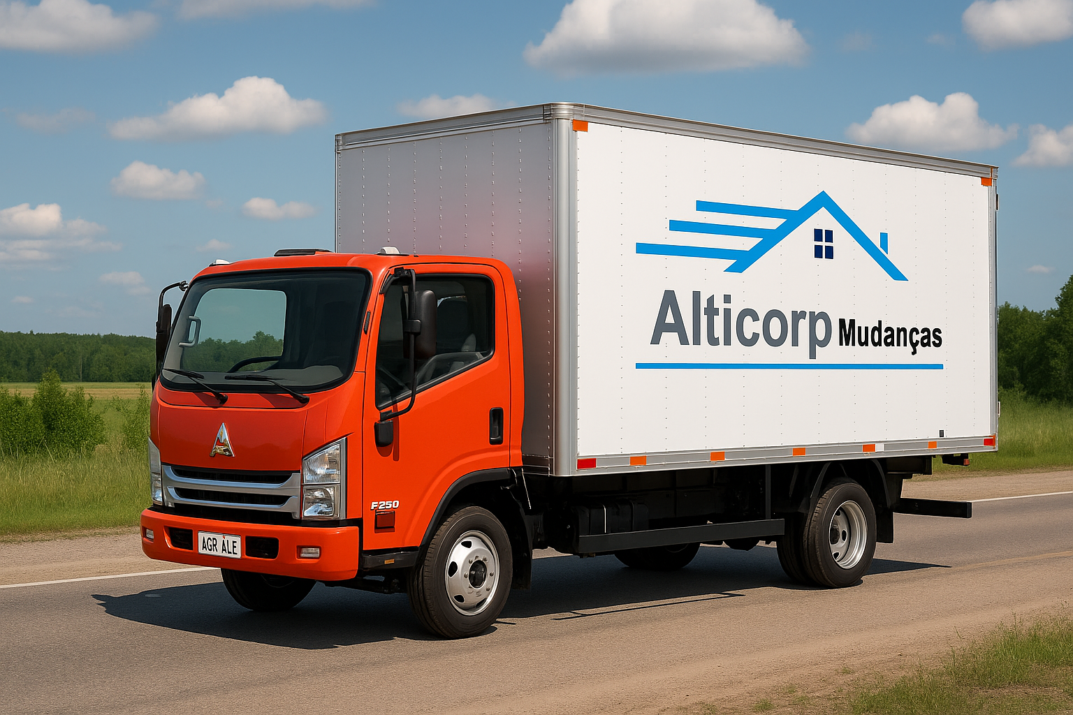 Caminhão de mudanças AltiCorp Mudanças